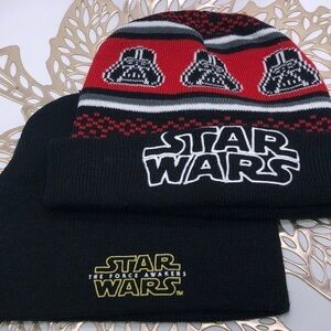 Lot of Two Star Wars Knitted Beanies